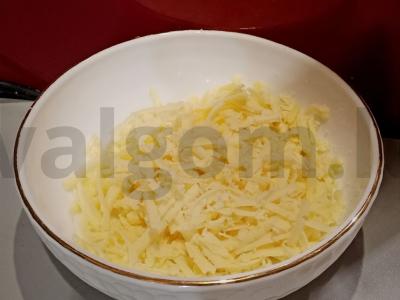Sūrio suflė Žingsnis 1