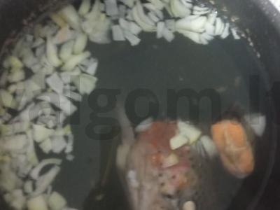 Žuvies sriuba su upėtakiu Žingsnis 2