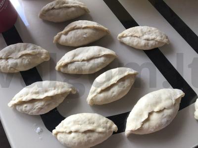 Kopūstų paplotėliai su pipirais Žingsnis 3