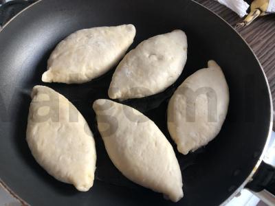 Kopūstų paplotėliai su pipirais Žingsnis 4