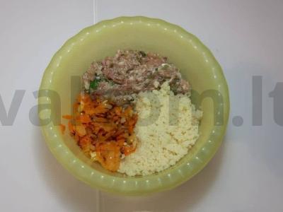 Įdarytos paprikos su kuskusu Žingsnis 2