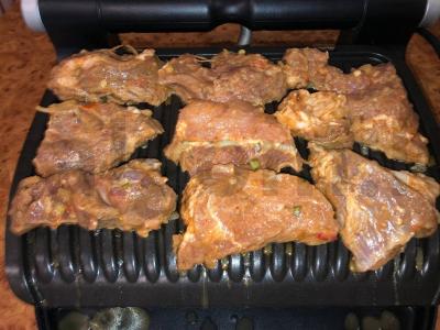 Skanus kiaulienos kebabas. Žingsnis 2