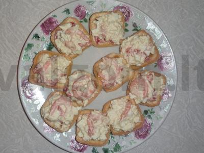 Krevečių salotų tartaletės Žingsnis 2