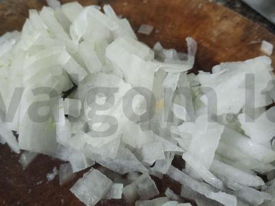 Ryžių mėsos kukuliai "Ežiukai" Žingsnis 2