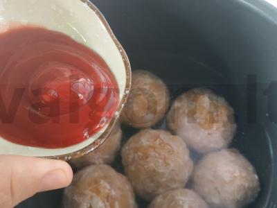 Ryžių mėsos kukuliai "Ežiukai" Žingsnis 5