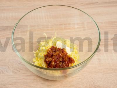 Bulvių košė su pomidorų pasta Žingsnis 3