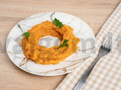 Bulvių košė su pomidorų pasta Žingsnis 4