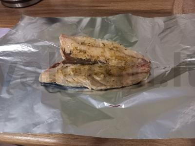 Kepta skumbrė su sūriu ir pomidorais Žingsnis 2