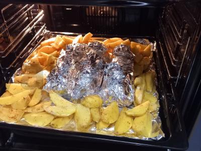 Kepta skumbrė su sūriu ir pomidorais Žingsnis 4