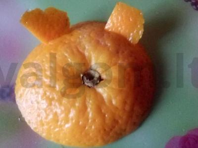 Oranžinis naujametinis desertas Žingsnis 4