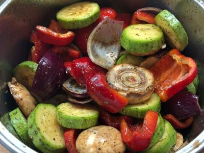 Skanus naminis vištienos kebabas orkaitėje Žingsnis 2