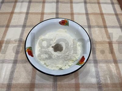 Tvorožiniai sausainiai Žingsnis 2