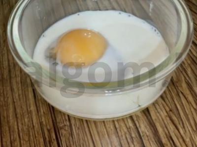 Omletas vaikams Žingsnis 1