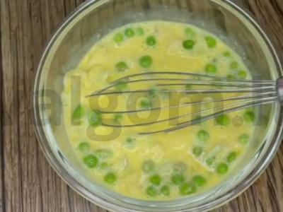 Omletas vaikams Žingsnis 2