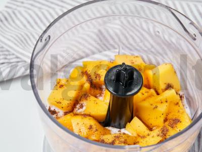 Mango lassi su muskato riešutu Žingsnis 2