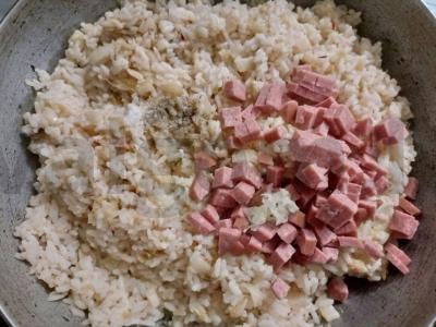 Aromatizuoti ryžiai su kimči kopūstais Žingsnis 2