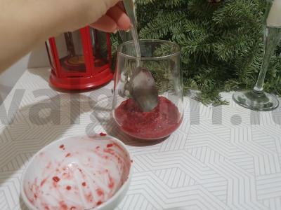 Kokosų šalavijų pudingas su avietėmis Žingsnis 4