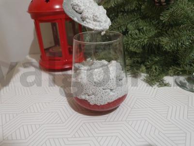 Kokosų šalavijų pudingas su avietėmis Žingsnis 5