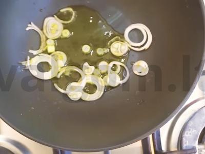 Pomidorų ir krevečių frittata Žingsnis 3