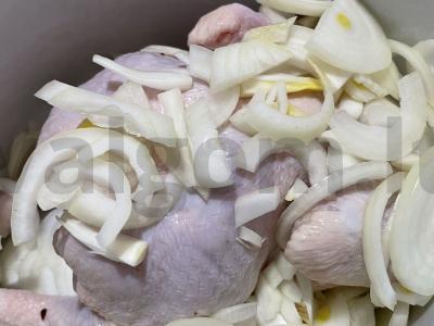 Sultinga vištiena su prieskoniais orkaitėje Žingsnis 4