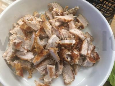 Dviejų variantų naminė kiaulienos šašarma Žingsnis 4