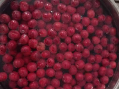 Aromatizuotas vyšnių kompotas Žingsnis 3