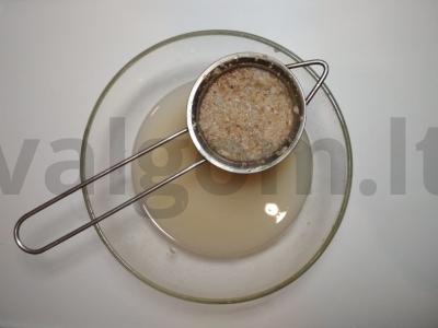 Grikių pienas su medumi Žingsnis 2