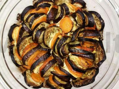 Ratatouille mikrobangų krosnelėje Žingsnis 2