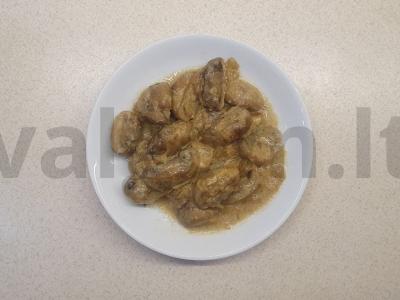 Švelnūs grybai su kokosų pienu pagrindine nuotrauka