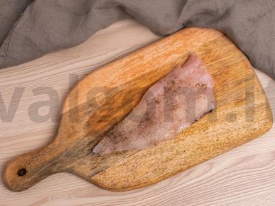 Ešerys graikinių riešutų apkepe su pesto padažu Žingsnis 1