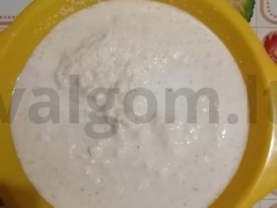 Mannik vietoj manų kruopų Žingsnis 1