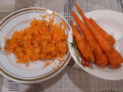 Skanūs morkų sausainiai pagal močiutės receptą Žingsnis 1