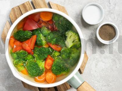 Kalakutienos filė su konservuotais žirneliais Žingsnis 3