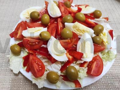 Tuno salotos su grietinės padažu Žingsnis 2