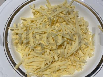 Bulvių apkepas su kalakutiena ir sūriu Žingsnis 3