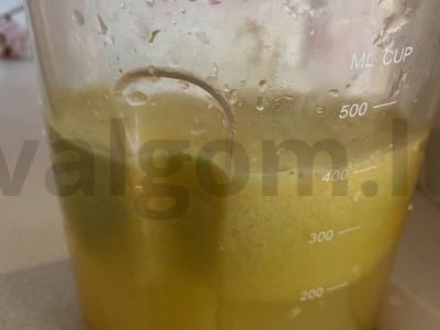 Natūralus obuolių ir apelsinų nektaras Žingsnis 5