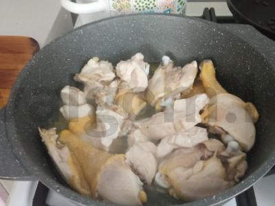 Vištiena ir bulvės kaimišku stiliumi Žingsnis 1