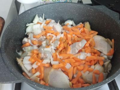 Vištiena ir bulvės kaimišku stiliumi Žingsnis 2