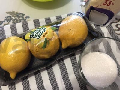 Citrinų possetas Žingsnis 1