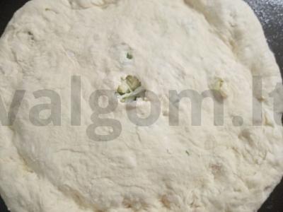 Švelnus kopūstų pyragas su vištiena Žingsnis 4