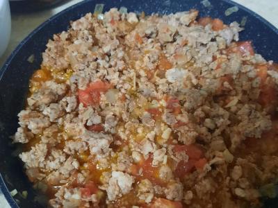 Klasikinė lazanija su grietinėlės padažu Žingsnis 8