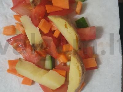 Šavarma su kiauliena Žingsnis 2