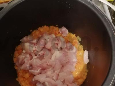 Grikiai daugiafunkcinėje keptuvėje Žingsnis 2