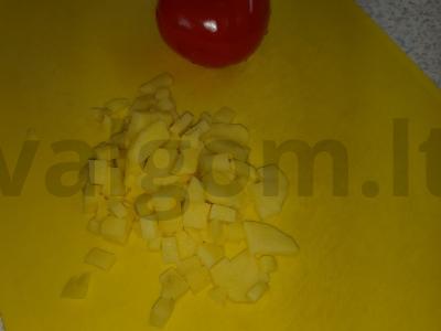 Sriuba su haluškomis ir mėsos kukuliais Žingsnis 5