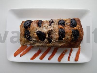 Gražus kiaulienos karbonadas folijoje orkaitėje pagrindine nuotrauka