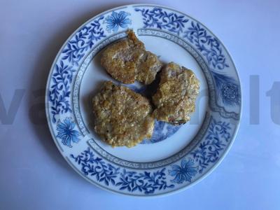 Mini kiaulienos šniceliai tešloje Žingsnis 6