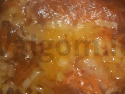 Makaronai su vištiena "Dienos sriuba" Žingsnis 3