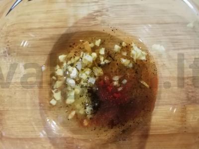 Salotos su avokadais ir kriaušėmis Žingsnis 5