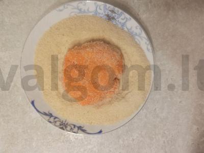 Bulvių ir morkų paplotėliai Žingsnis 5