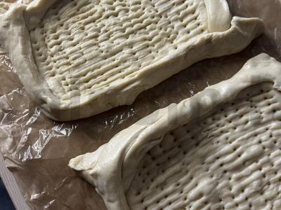 Tingus chačapuri Adžario stiliumi Žingsnis 2